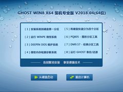 GHOST WIN8 X64 װרҵ V2018.04(64λ)