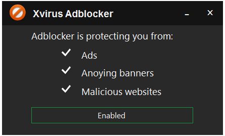 Xvirus Adblocker(ҳ) V2.3 Ӣİ