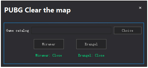 PUBG Clear the map(Լͼһԭ) V1.0 Ӣɫ