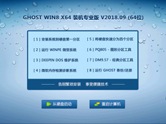 GHOST WIN8 X64 װרҵ V2018.09 (64λ)