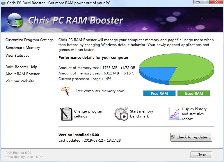 free for ios download Chris-PC RAM Booster 7.06.14