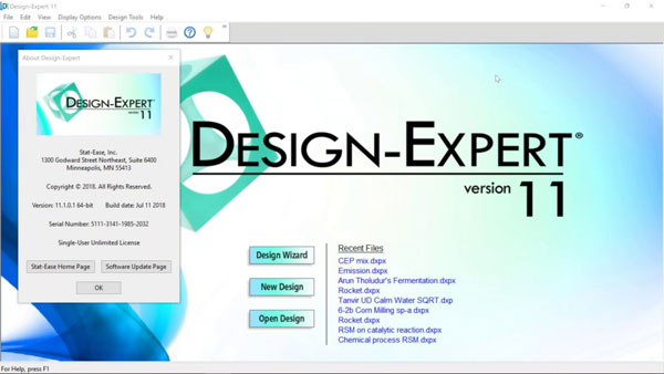 Design Expert 11