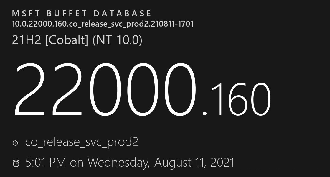 ΢Windows 11 Insider Preview 22000