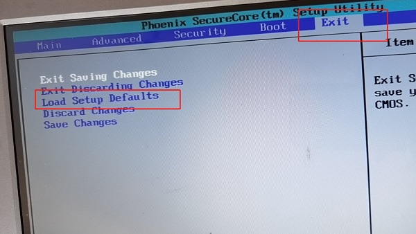 Phoenix SecureCore(tm)NBĽ