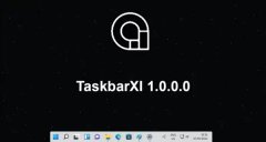 Win11任务栏工具TaskbarXI发布：让Win11任务栏更像macOS系统dock