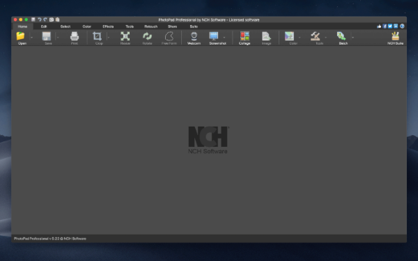 NCH PhotoPad Image Editor Profession