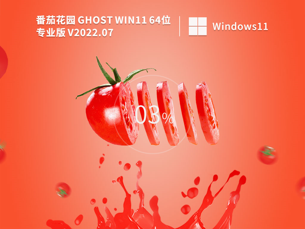 番茄花园 Ghost Win11 64位 专业免费版 V2022.07
