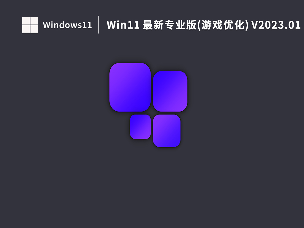 Win11 רҵ(ϷŻ) V2023.01