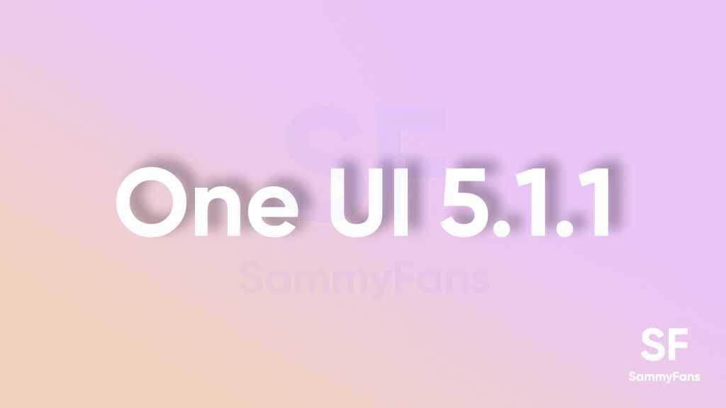  OneUI 5.1.1 
