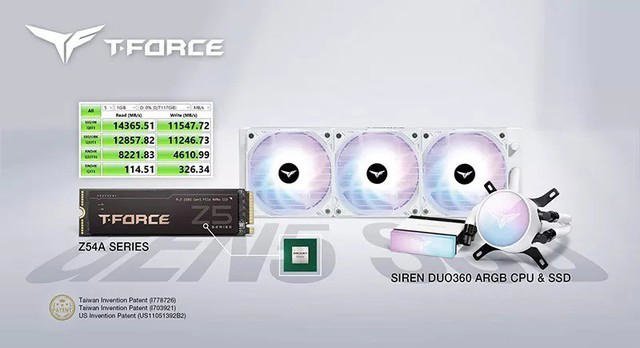ʮƳ T-Force Z54A PCIe 5.0 ̬