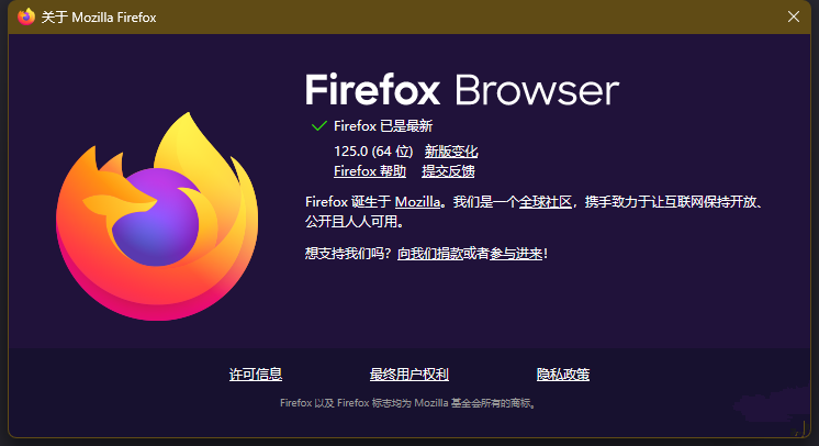  Firefox 125 汾·ŻԶ书
