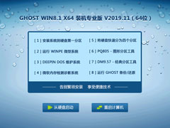GHOST WIN8.1 X64 װרҵ V2019.1164λ